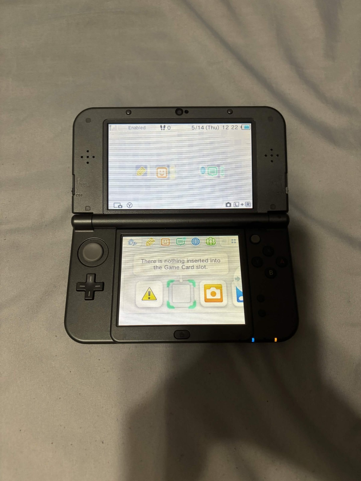Nintendo NEW 3DS XL 4GB Black Console (NTSCU) GREAT CONDITION