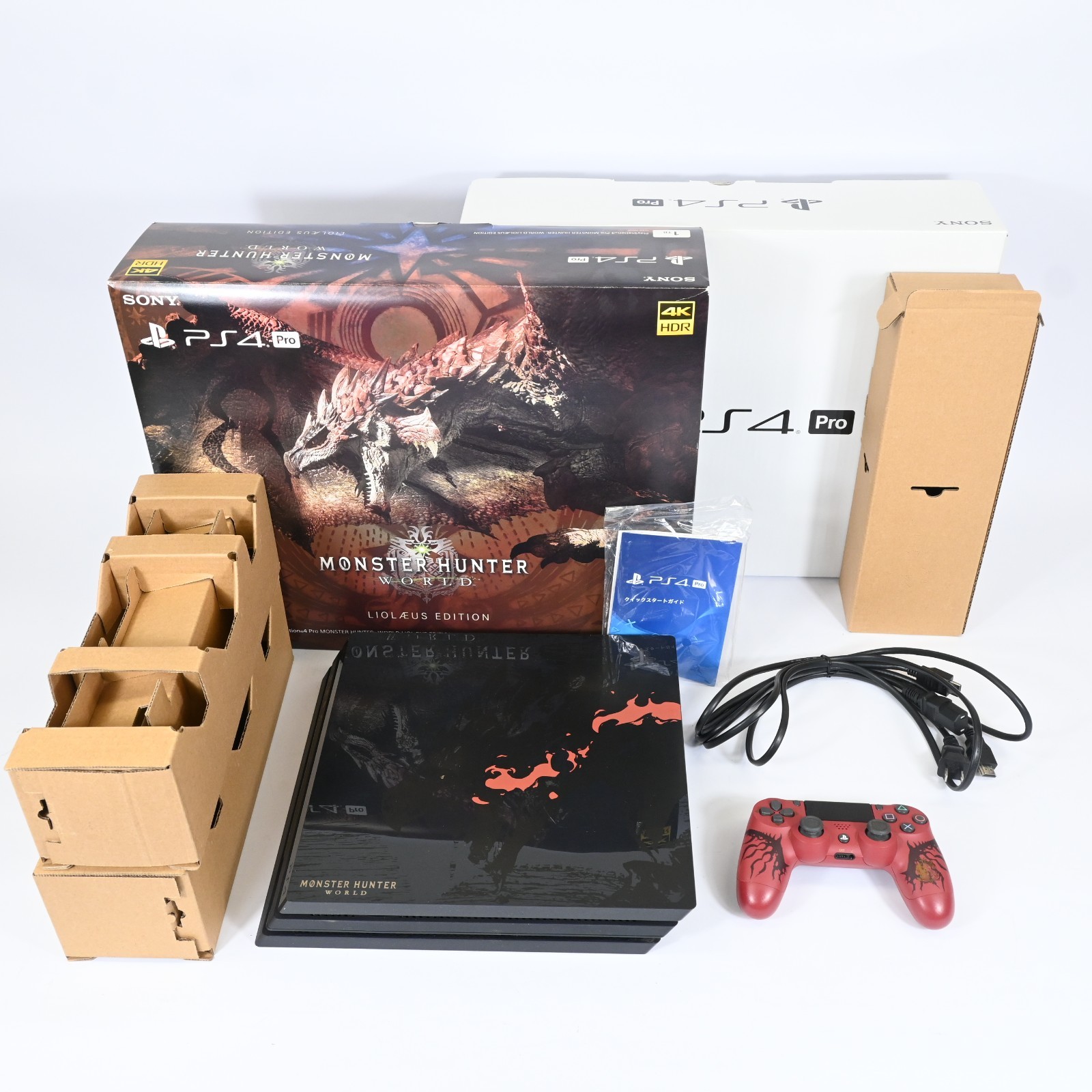 Sony PlayStation 4 PS4 Pro 1TB Monster Hunter World Liolaeus Edition Limited