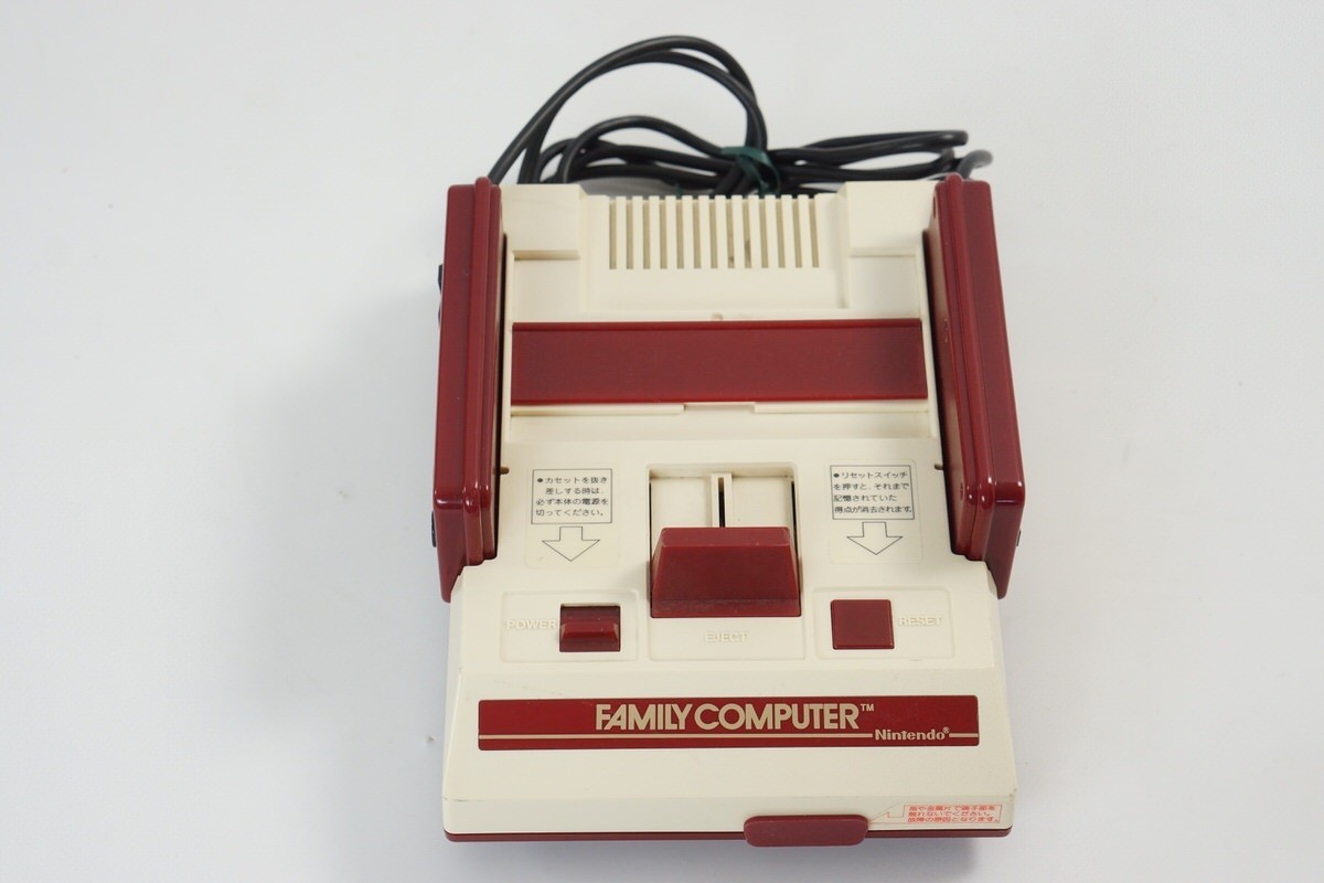 Famicom Console HVC-001 Nintendo FC Tested System -HDMI Adapter- H6334090
