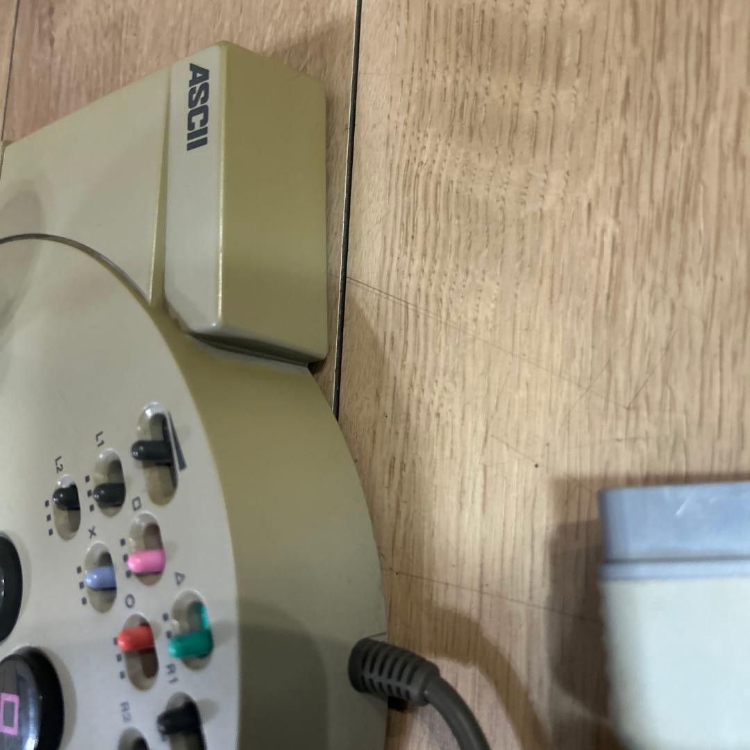 ASCII Fighter Stick V ASC-0501 J Arcade Joystick Controller Playstation PS1 2