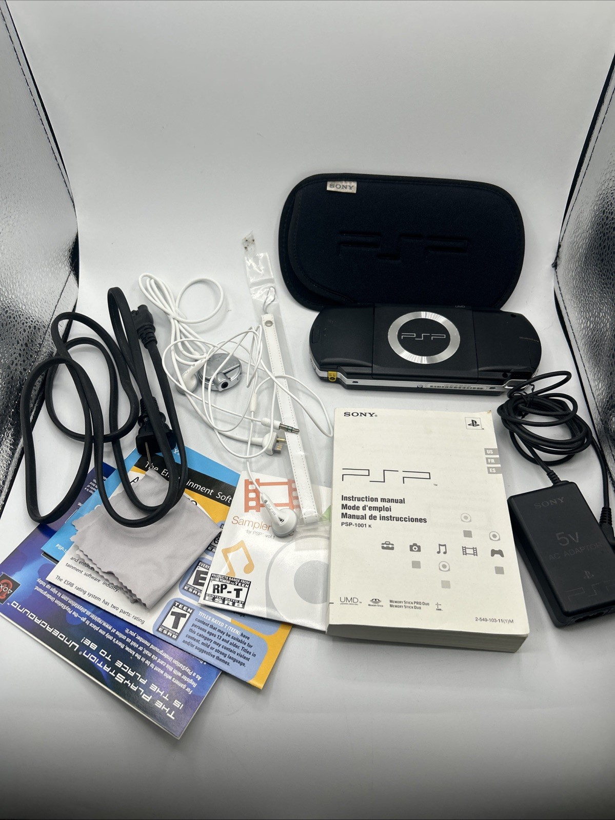 *US SELLER* Sony PlayStation PSP Value Pack Console PSP-1001 With box