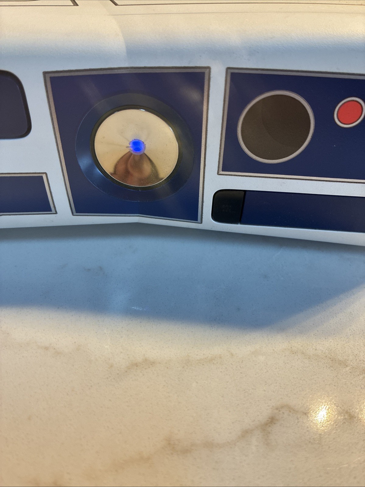 Microsoft Xbox 360 R2D2 Star Wars Limited Edition Console 320GB HD TESTED Works