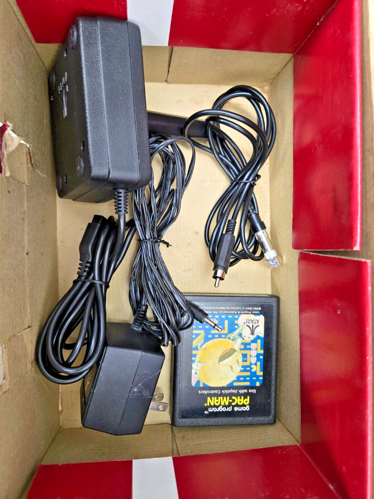 Atari 2600 Junior Rainbow + Original Box & Accessories, 2 Games, Excellent Cond!