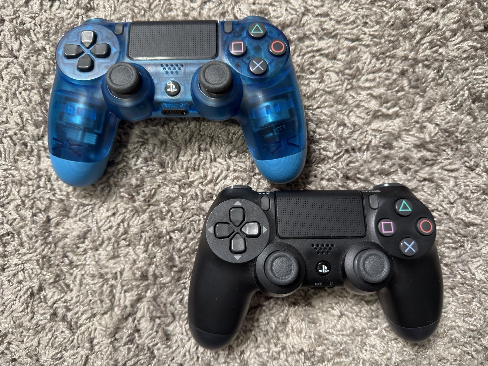 Sony PS4 Slim Black 500GB Console Bundle CUH-2015A w/ 2 Controllers & 7 Games