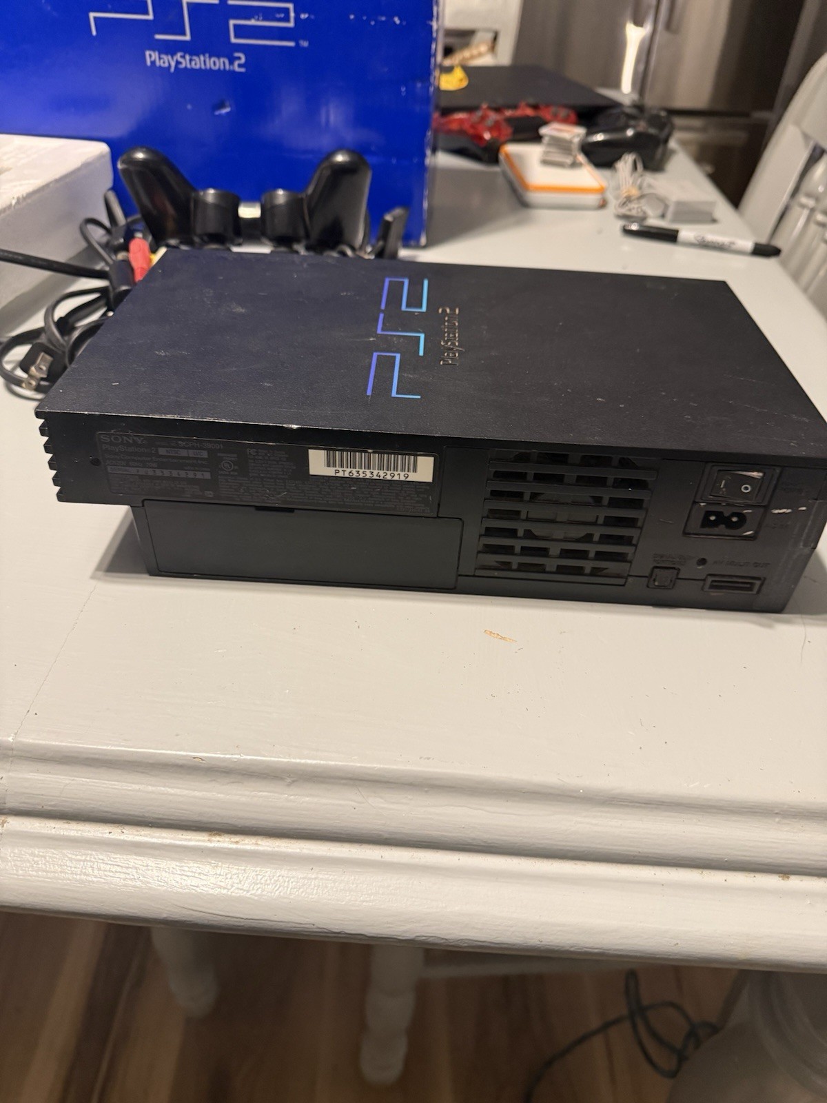 Sony PlayStation 2 Console In Box Tested Working