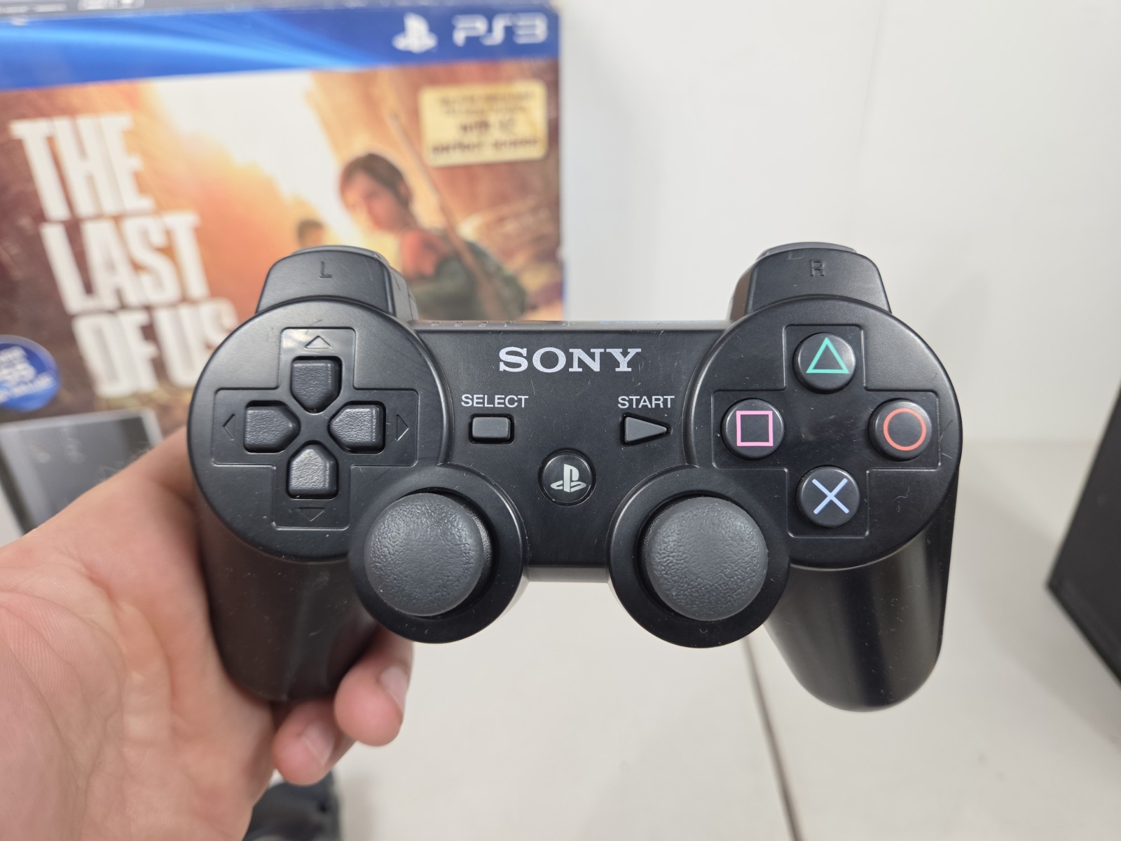 Sony PS3 Slim 250gb The Last Of Us Edition Console with Box + 2 Controllers