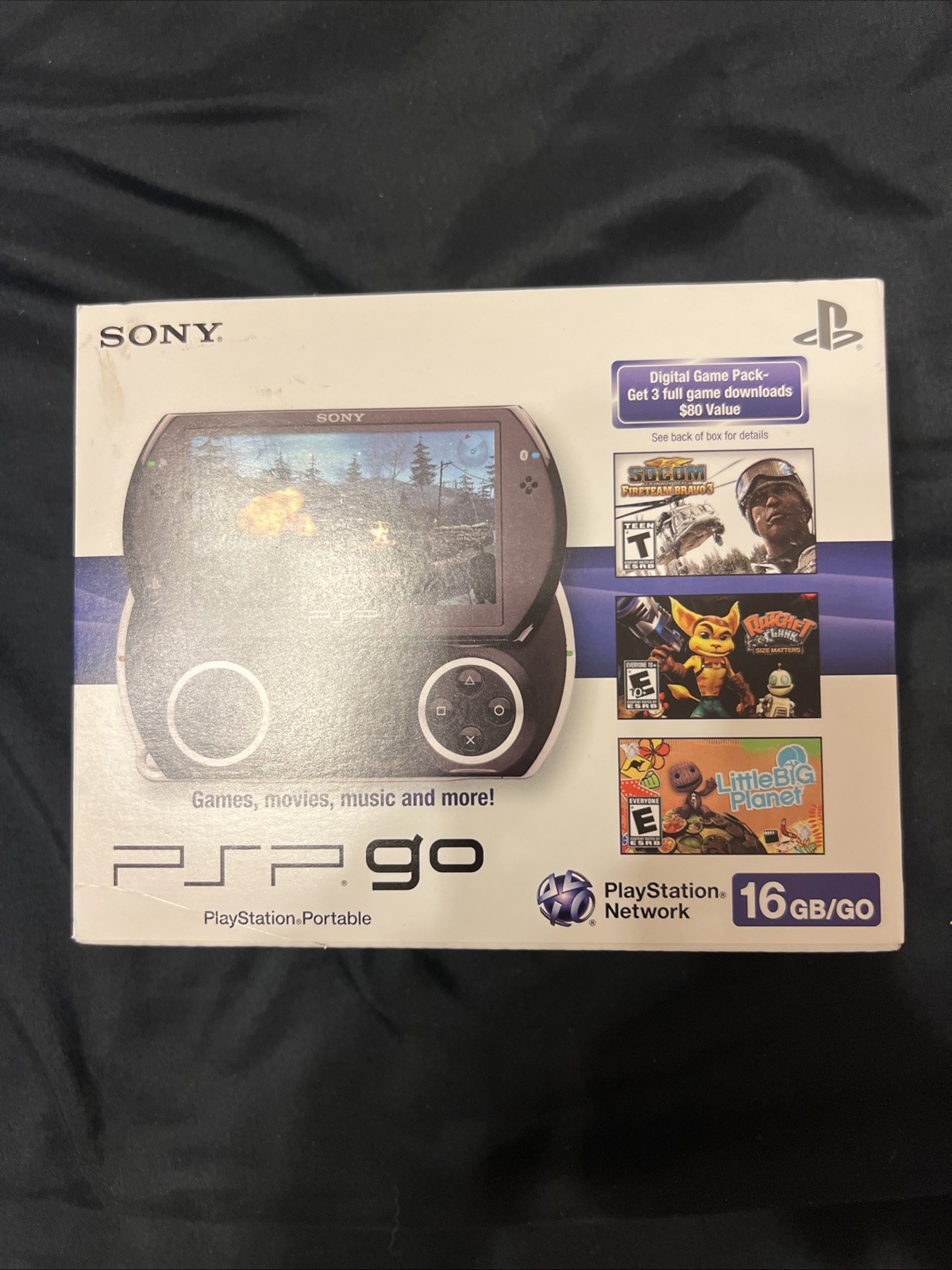 Sony PSP Go 16GB Handheld System – Black