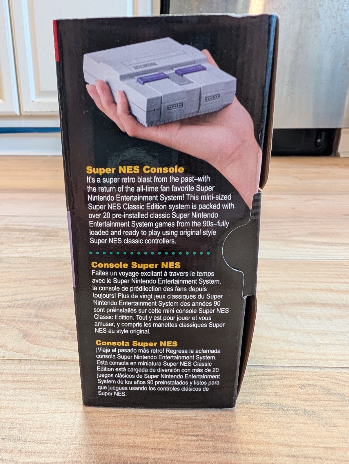 Nintendo SNES Classic Edition Mini Console Complete In Box – 21 Games Built-In