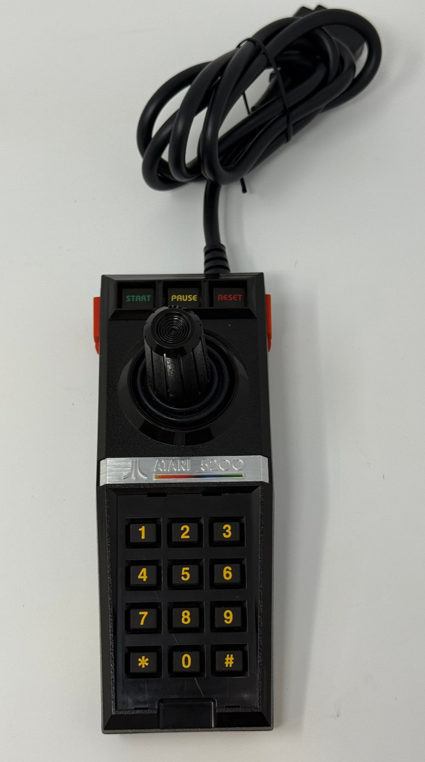 Atari 5200 2 Port Console Bundle *READS GAMES – BROKEN CONTROLLER PORTS – READ*