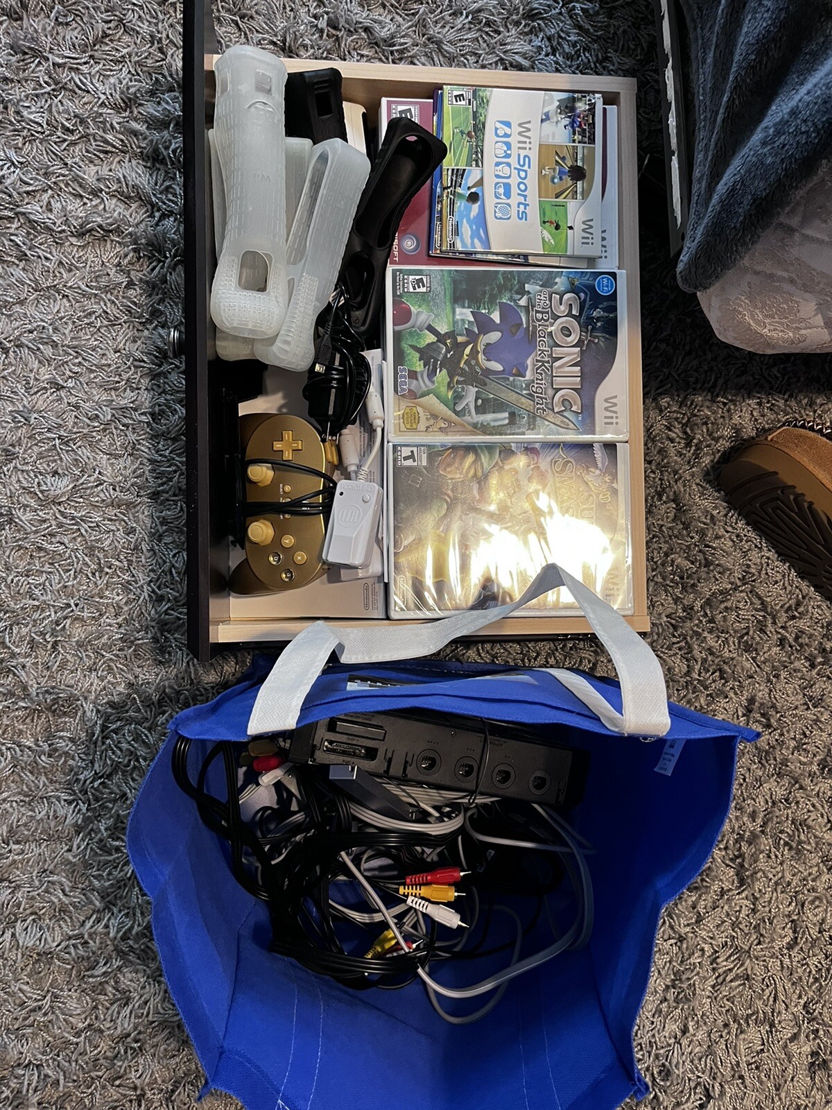 Nintendo Wii Wii Sports Resort and Wii Remote Plus with Games And Remotes