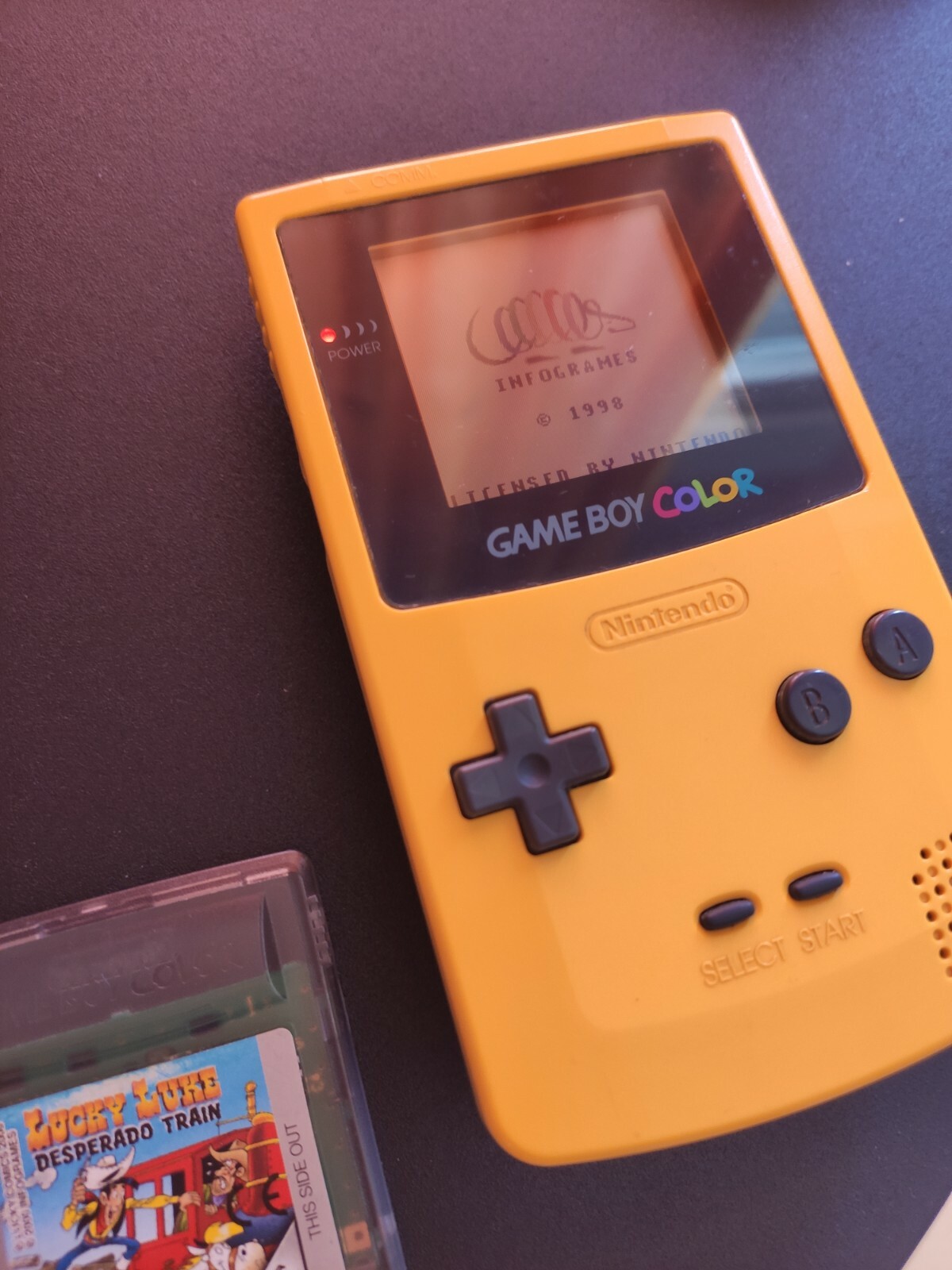 Nintendo Game Boy Color Yellow Bundle