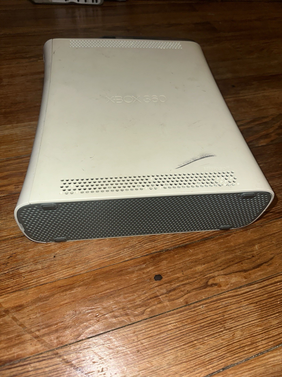 Microsoft Xbox 360 Console – Matte White Tested For Parts Or Repair Powers On