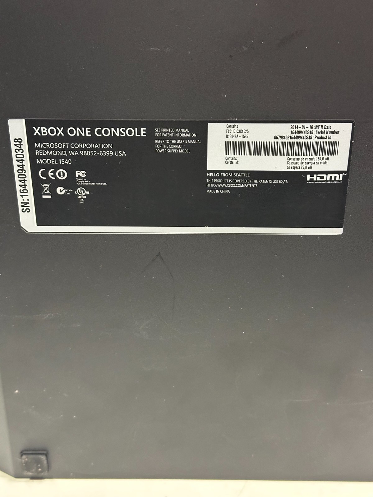 Microsoft Xbox One 500GB Kinect Games 2 Controllers Bundle Tested / Working