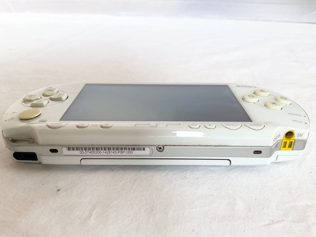 Sony PSP-1000 White Console 1GB Memory Card 3 Games Tested Region Free Japan