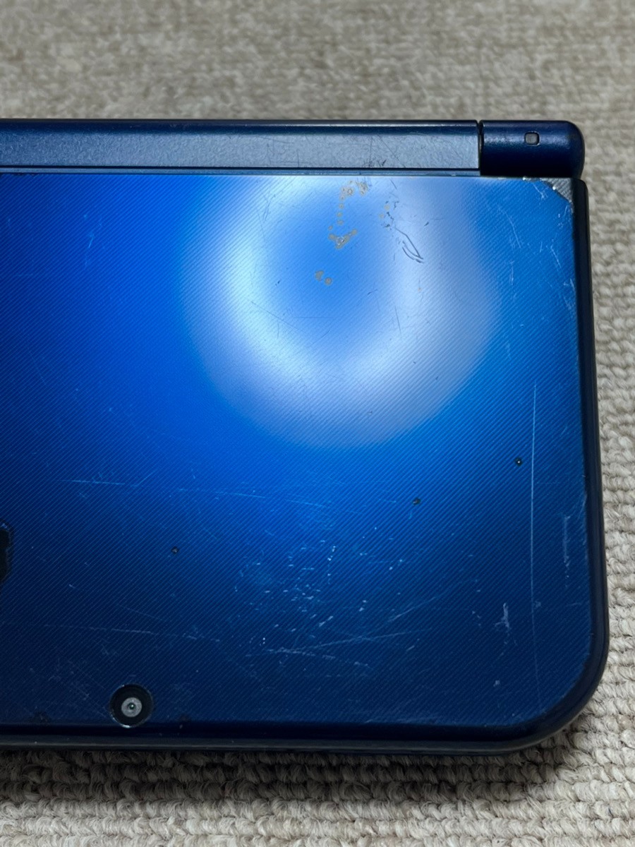 New 3DS LL XL Metalic blue Japan Nintendo Console region Japanese B880 dual IPS