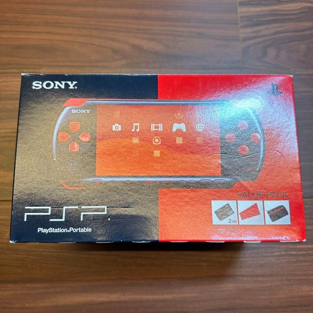 PSP3000 Value Pack Black Red 1361 From Japan