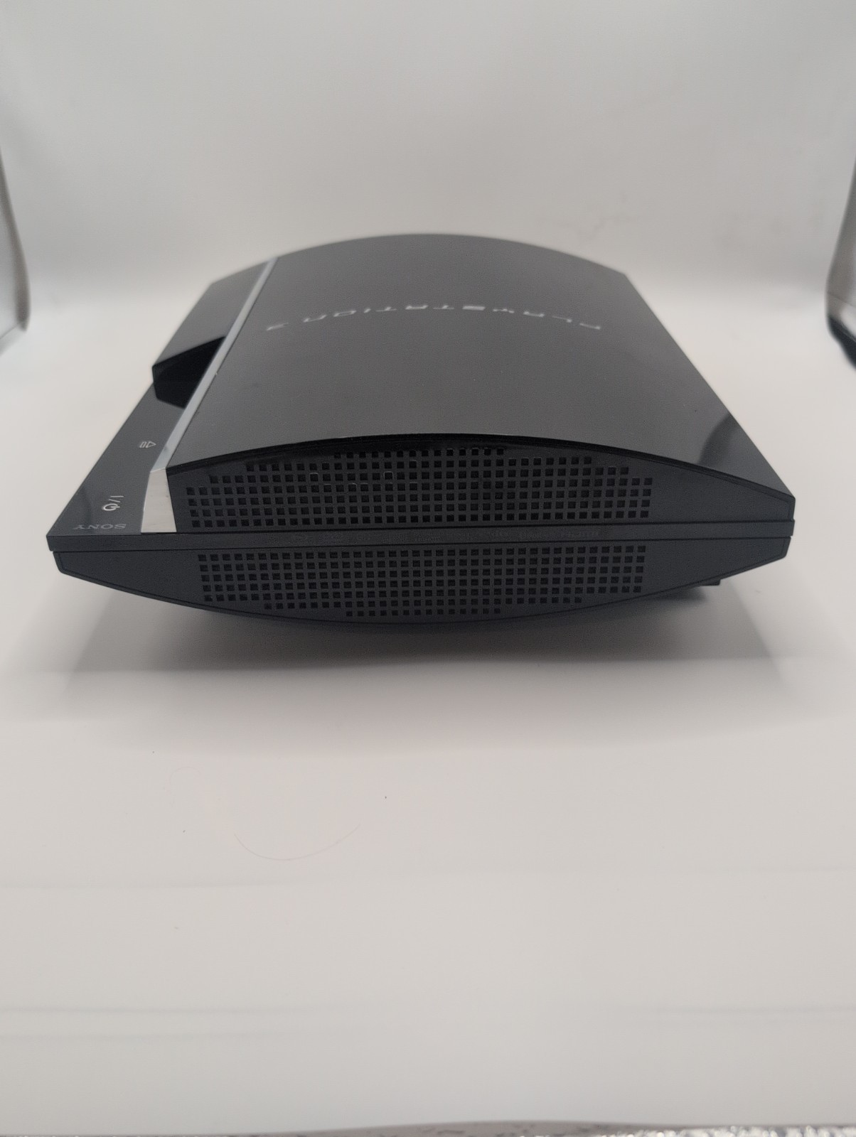 PS3 Fat CECH03 Backwards Comp. Console Only w/Cables Works 2 Day Handle