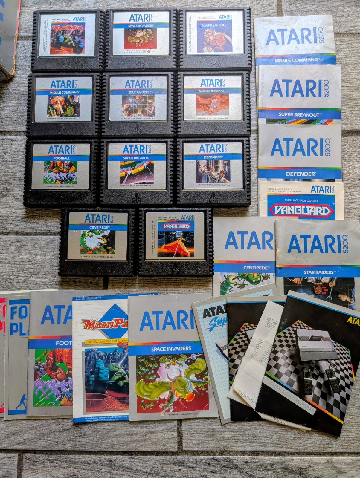ATARI 5200 Boxed Console – Everything Needed + 11 Boxed Games – Fully Tested!