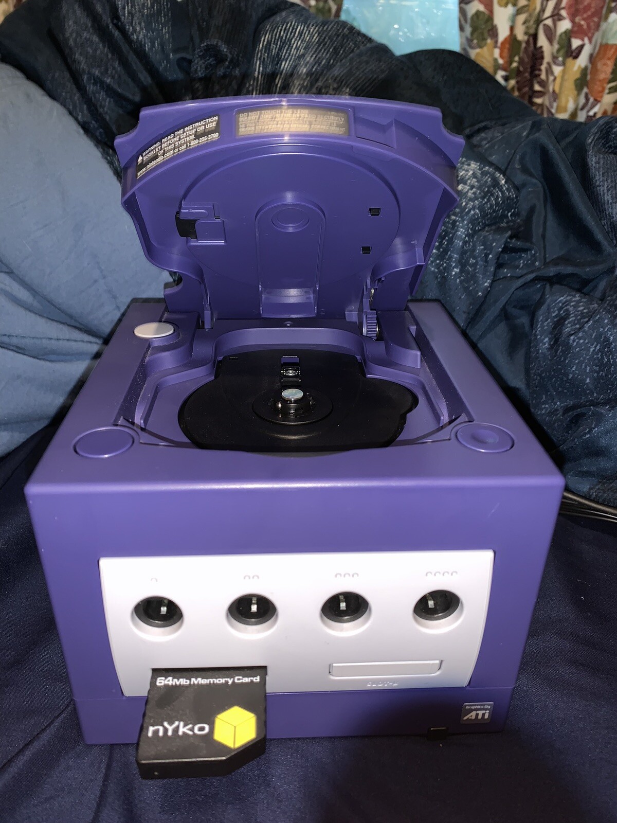 Nintendo GameCube Gaming System – Indigo W/ Enter The Matrix