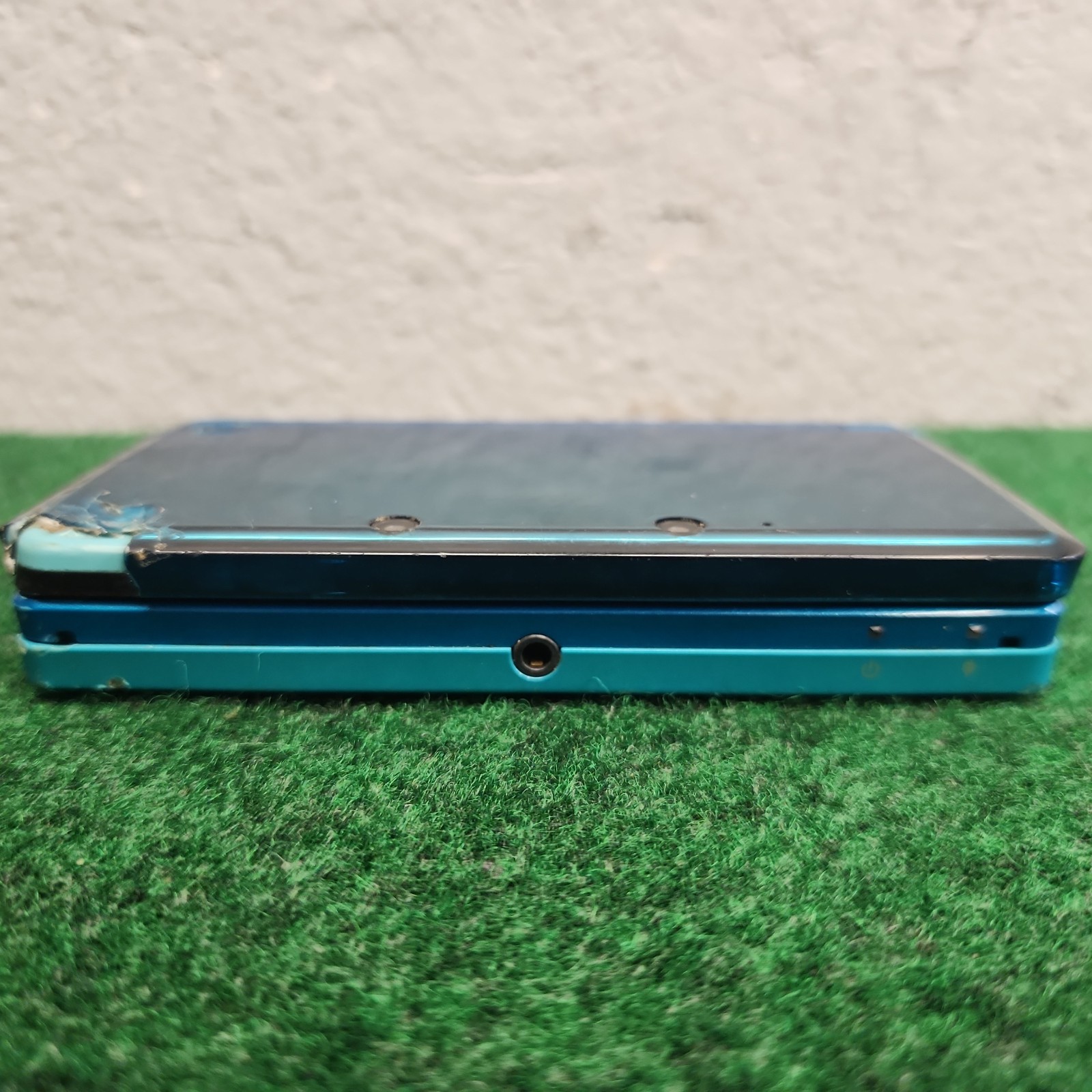 Nintendo 3DS CTR-001 Handheld System Blue No Stylus No Charger 👁️ Damage