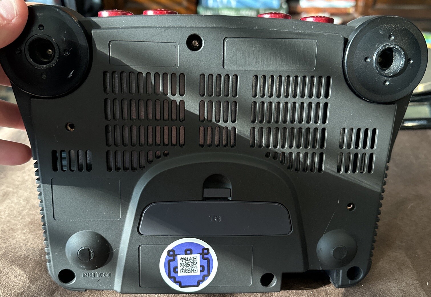 Custom “The BATMAN” N64 Console w/ Black Controller !