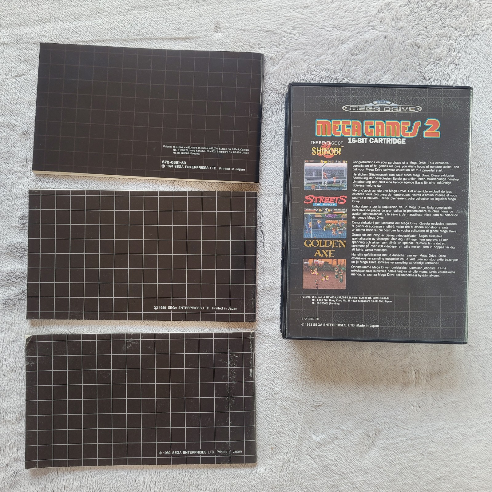 Vtg NEW Sega Mega Drive2 Console System Japan100% Unused New Old Stock