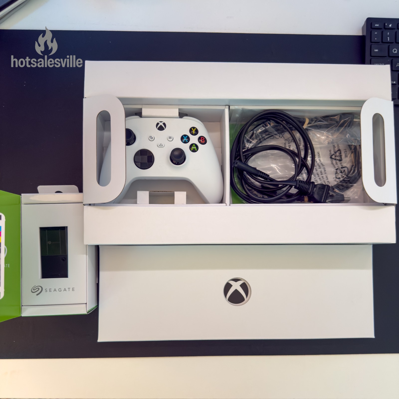 Microsoft Xbox Series X 1TB Video Game Console + Seagate 2TB Storage – Pre Owned