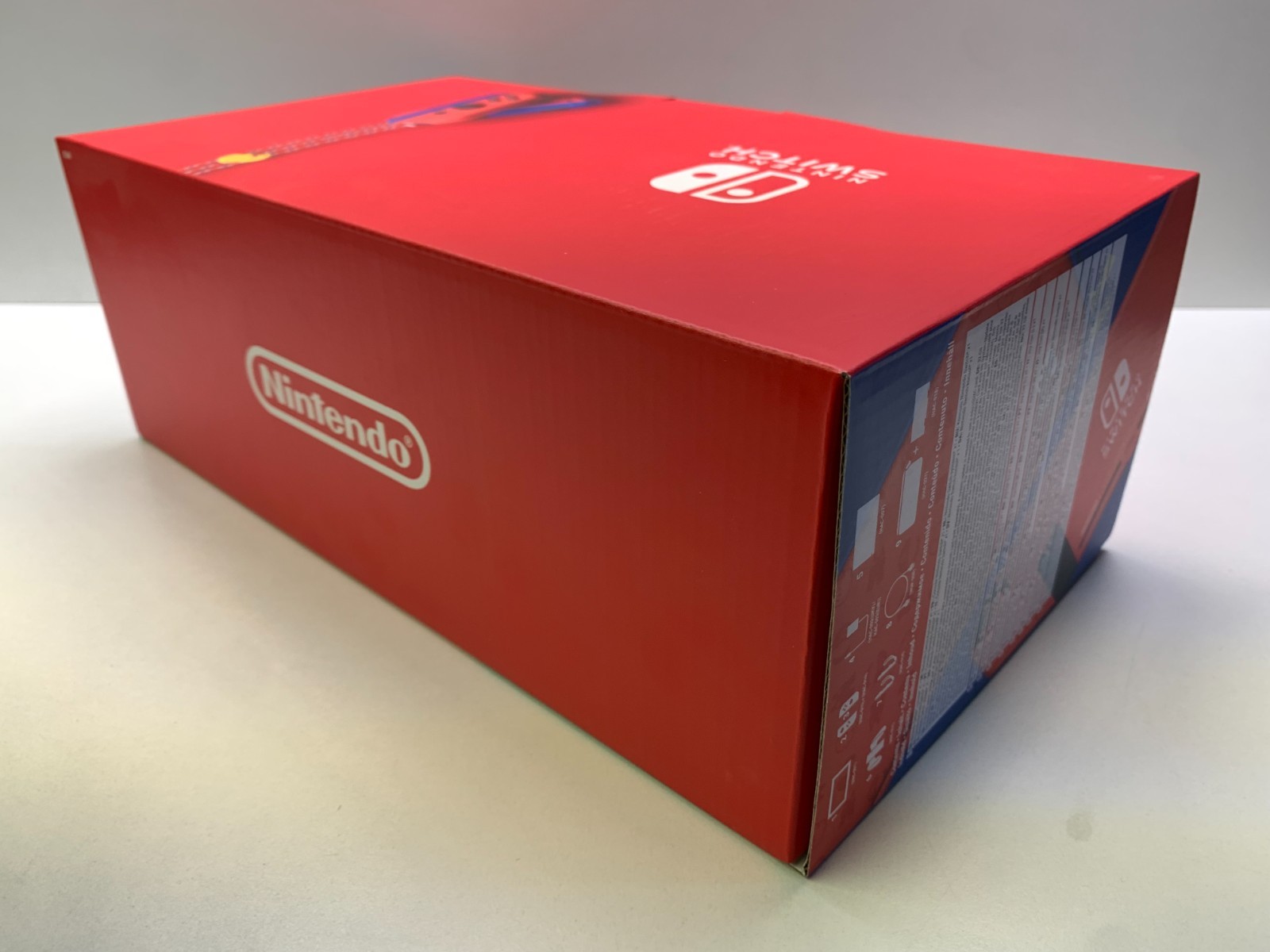 NINTENDO SWITCH CONSOLE MARIO RED & BLUE LIMITED EDITION PAL VERSION NEW NEW