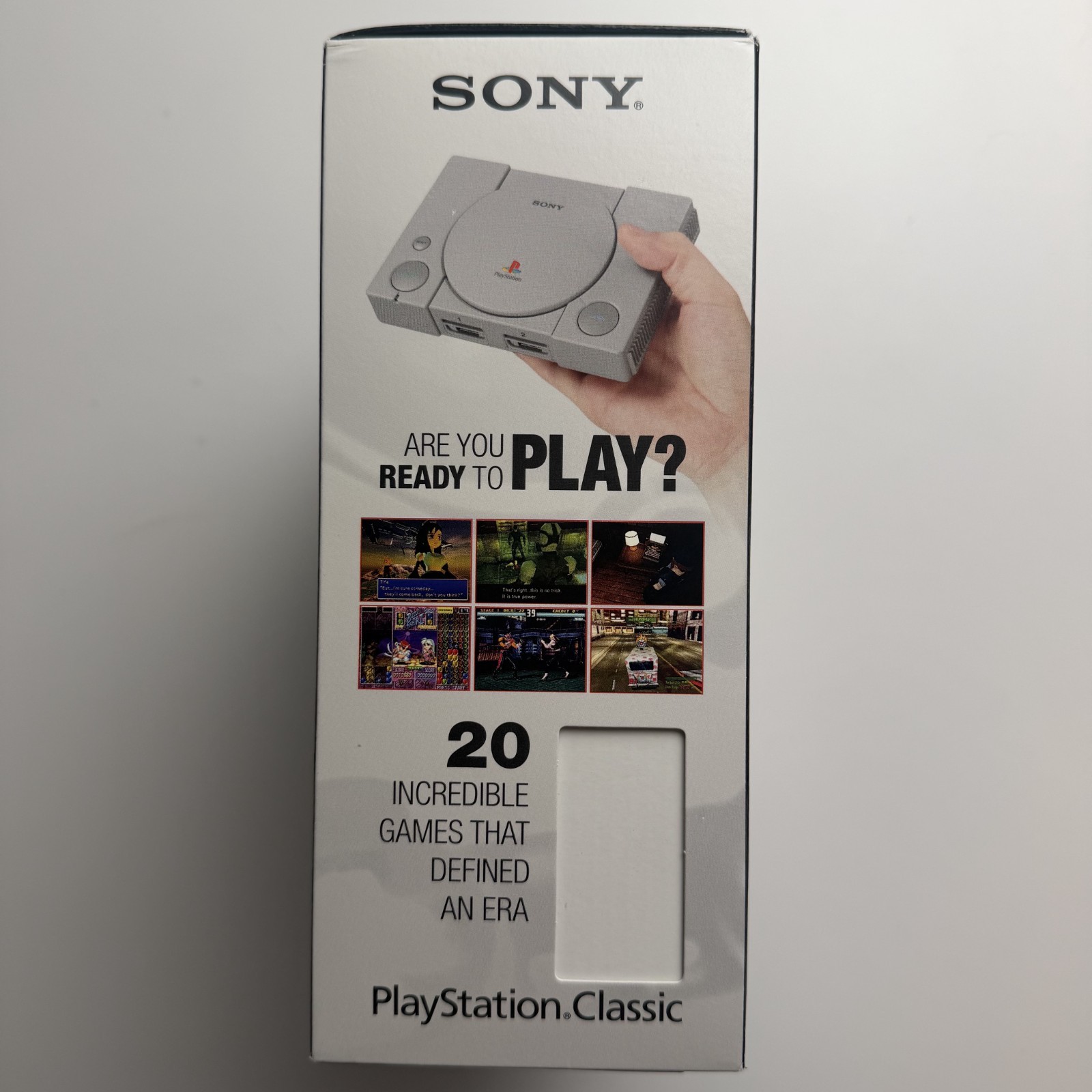 Sony PlayStation Classic Mini Console SCPH-1000R 20 Games Complete w/ Box