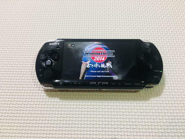 PSP 3000 Winning Eleven 2020 Limited model Black Console only [H]