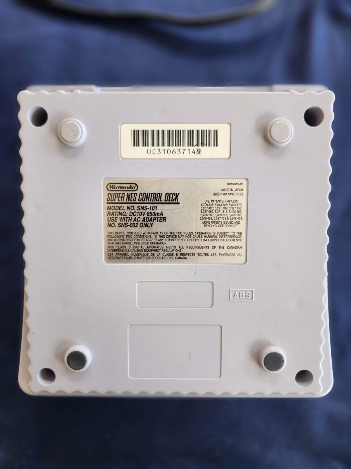 Rare Original SNES Super Nintendo Mini Console System