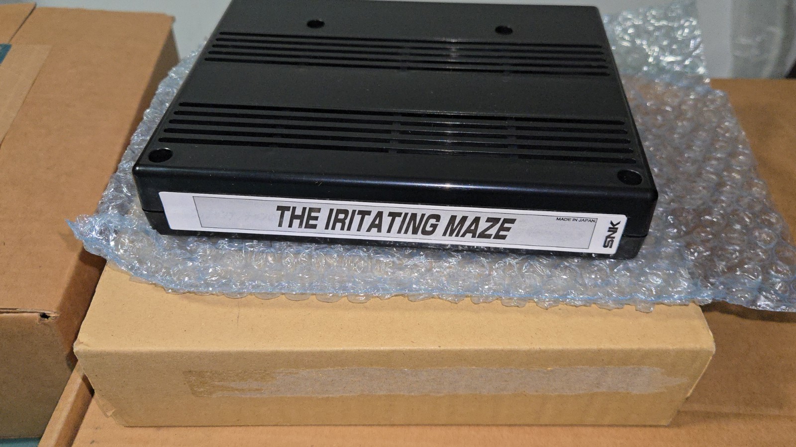 Rare, And Full Irritating Maze Kit, New Old Stock! READ LISTING! SNK NEO GEO MVS