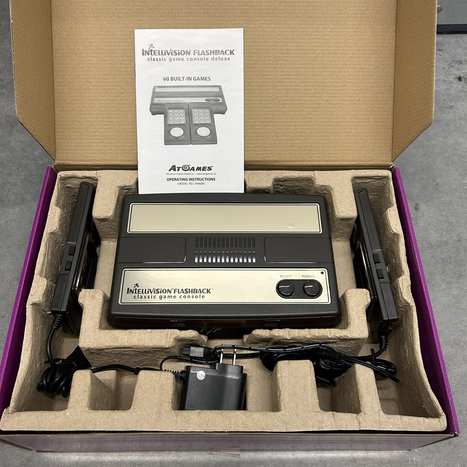 Intellivision Flashback Classic Game Console Deluxe Sams Club Exclusive 60 Games