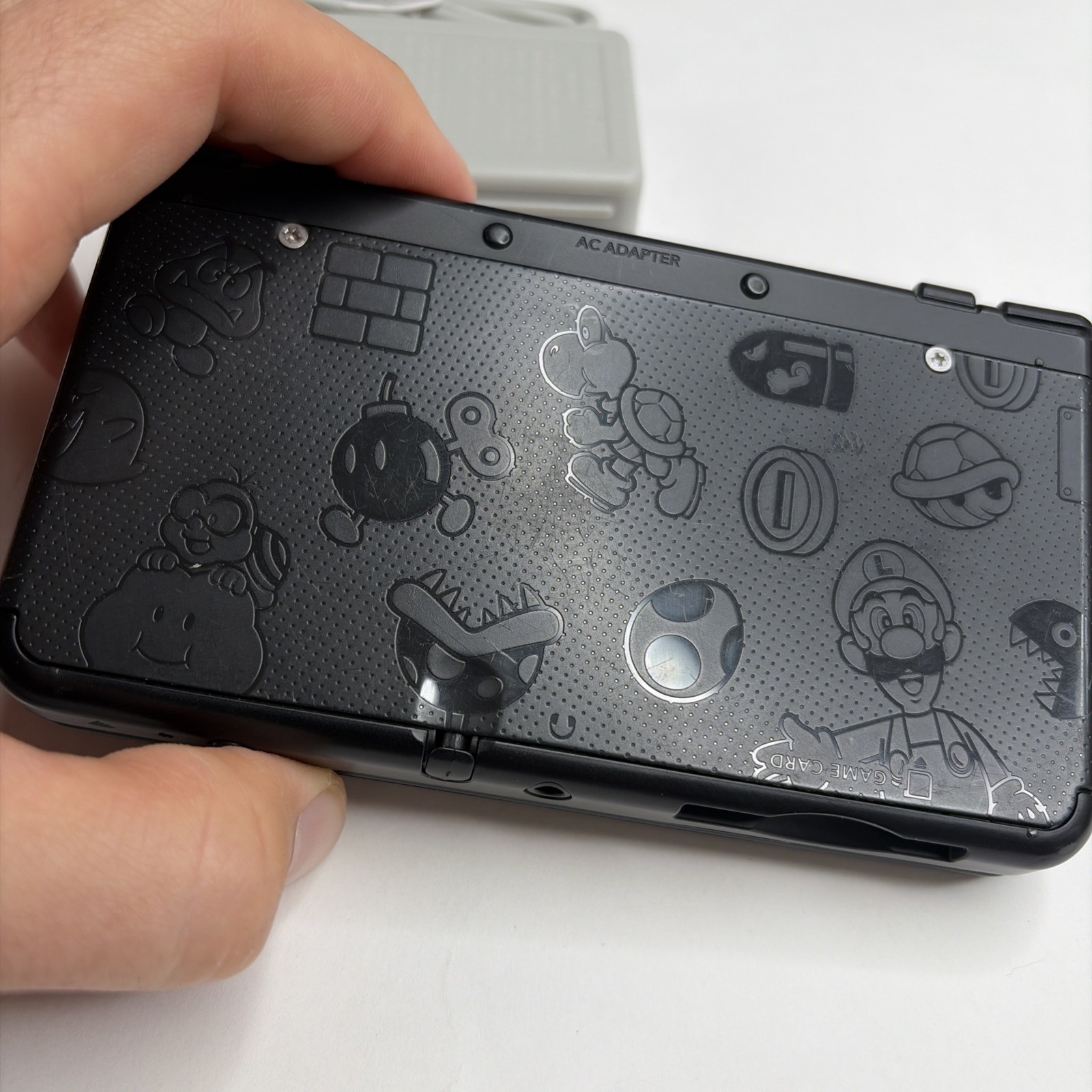 Nice! New Nintendo 3DS Mario Edition Black Friday Edition US Model W Charger