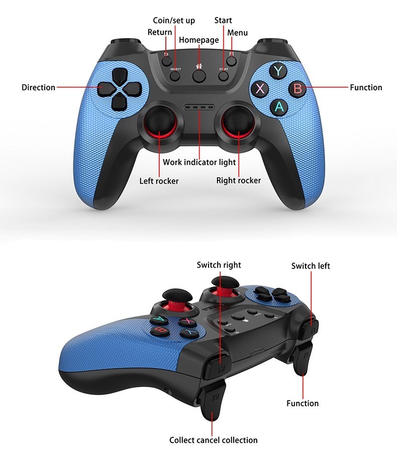 71000+ Retro Games 256GB Video Game Console TV Stick 4K HDMI Wireless Controller