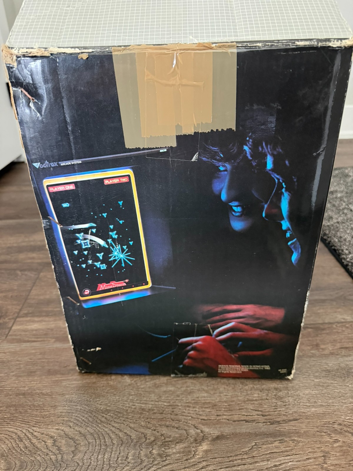 Vectrex HP 3000 Arcade System Console w/Controller 7 Games + Box TESTED