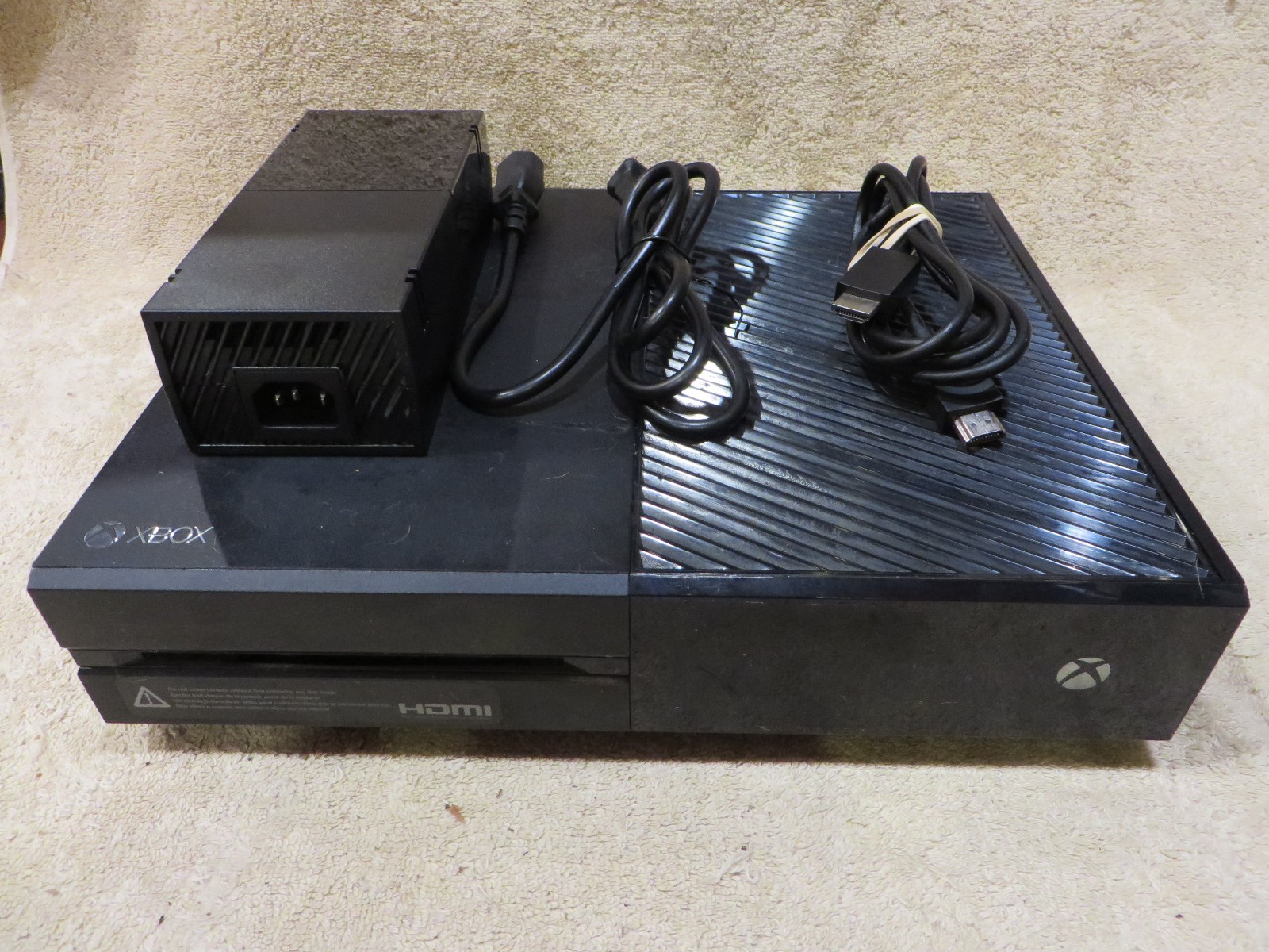 Microsoft Xbox One 1540 – 1TB Console – Black w/ Power Cord – Tested & Working