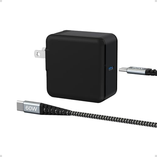 FFZZKJ Switch 2 AC Adapter 60W PD Compatible GaN Charger with TV Mode Support