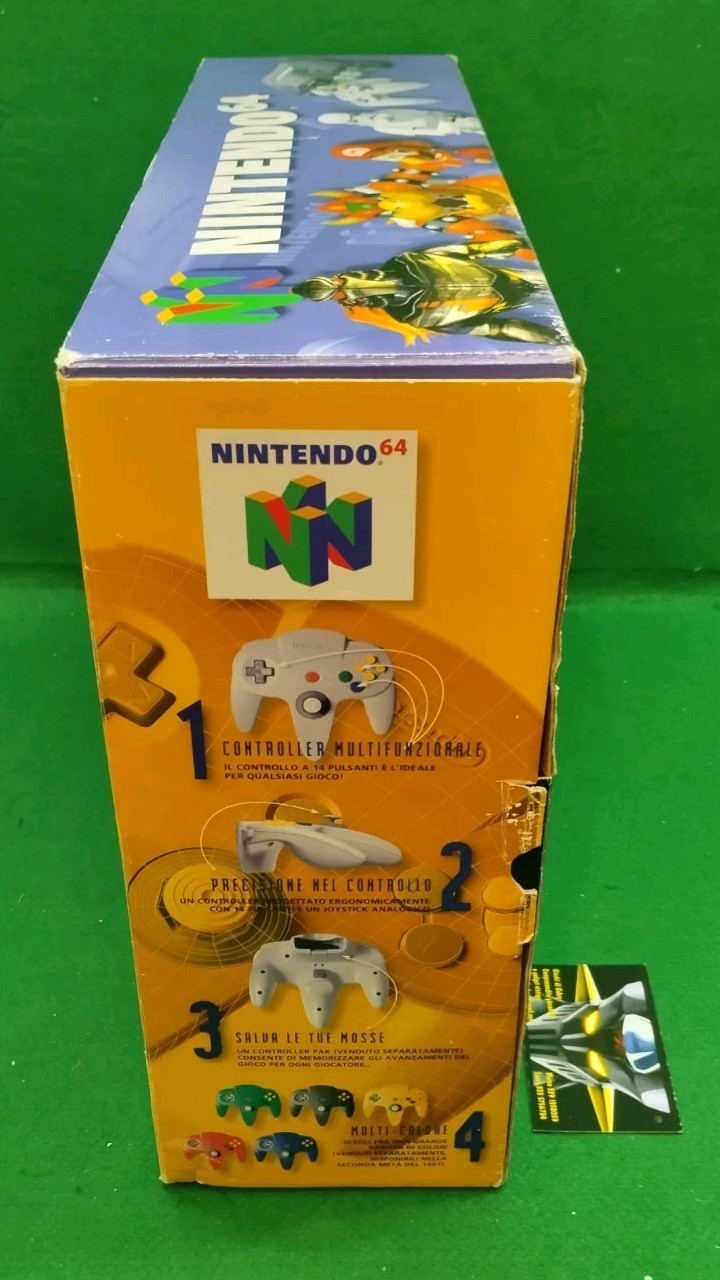 Nintendo 64 Console + Super Mario 64 Included # NUS-001 (eur) PAL 1997 Japan GiG