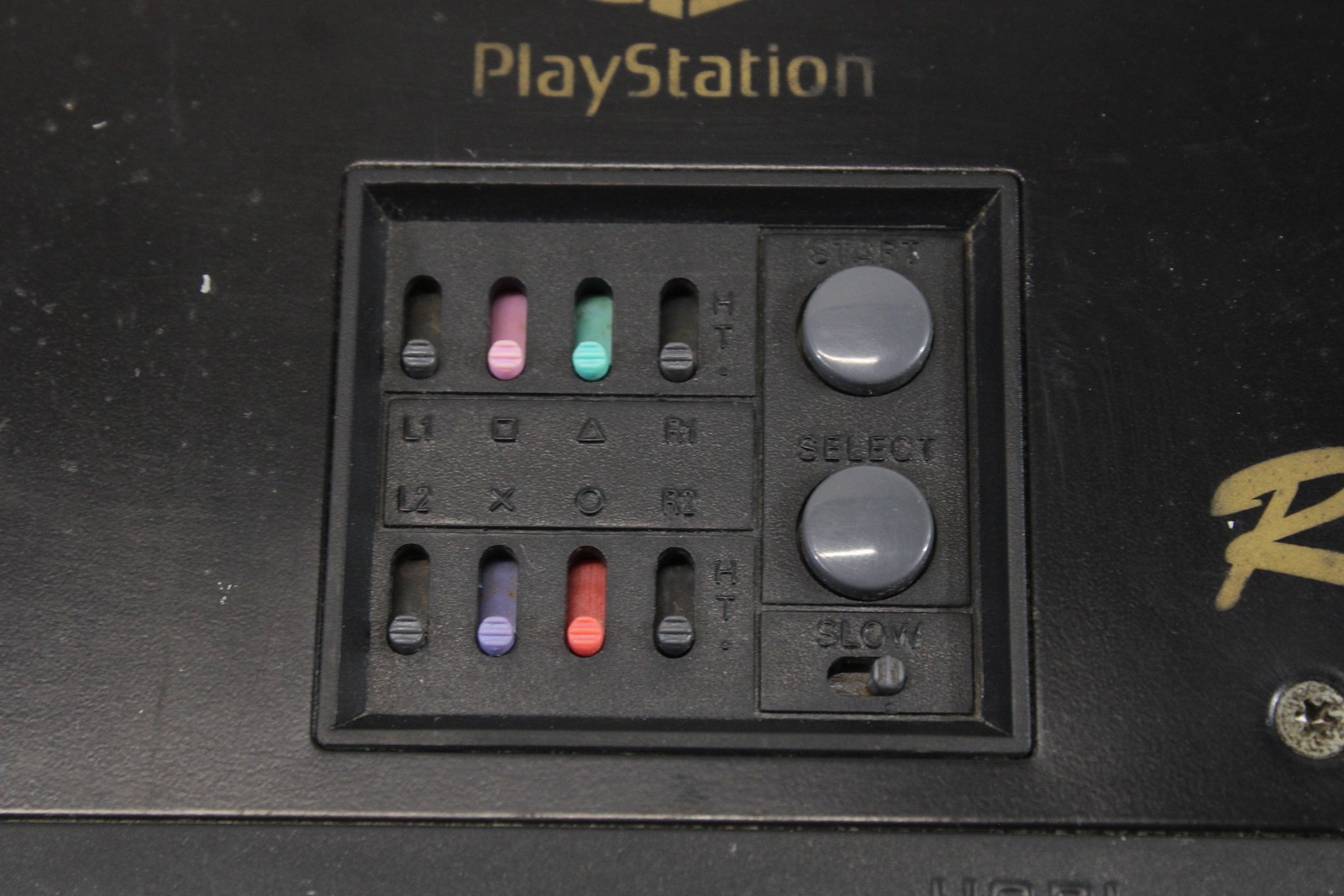 HORI Real Arcade PS Joystick Controller HPS-10 PlayStation PS2 PS1 Japan 2PC496