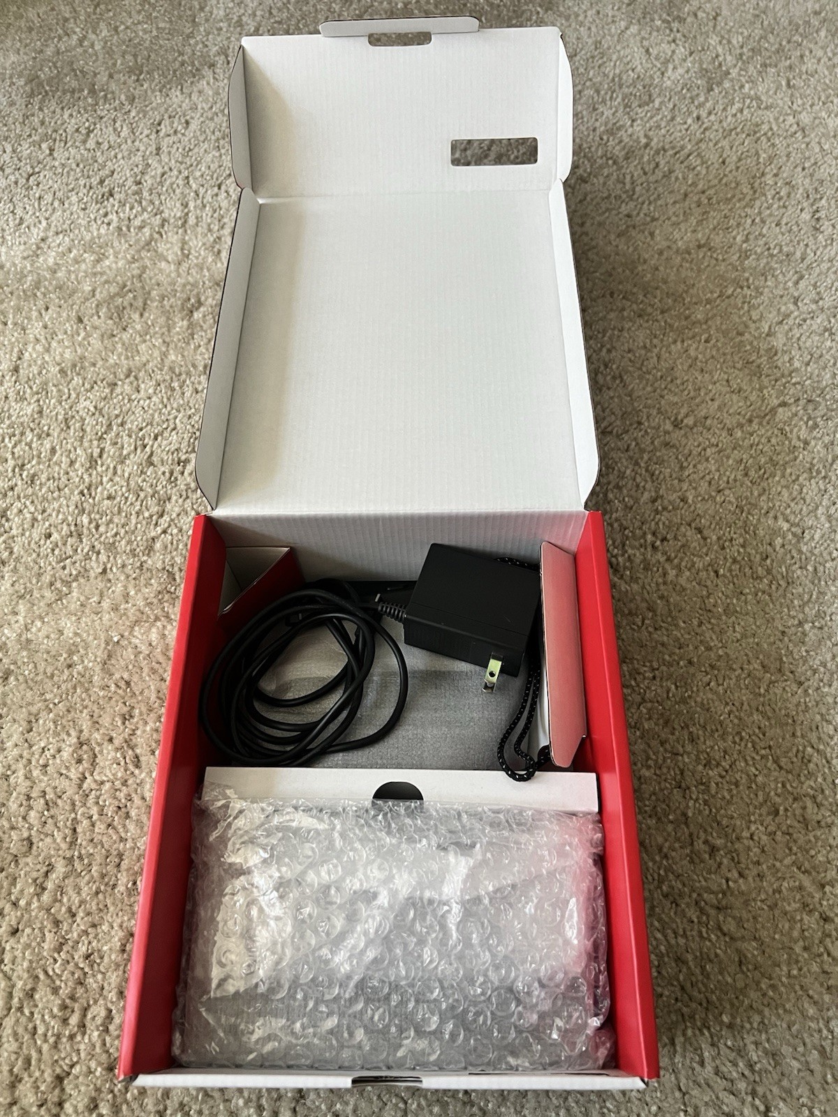 Nintendo Switch OLED Model 64GB Console Black Blue/Red Joy-Con (HEG-001)
