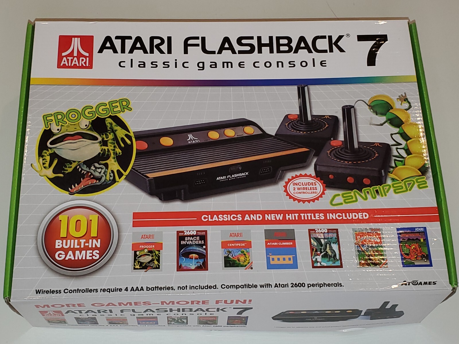 Vintage ATARI 2600 Flashback 7 Mini Classic Video Game System 101 Games Frogger