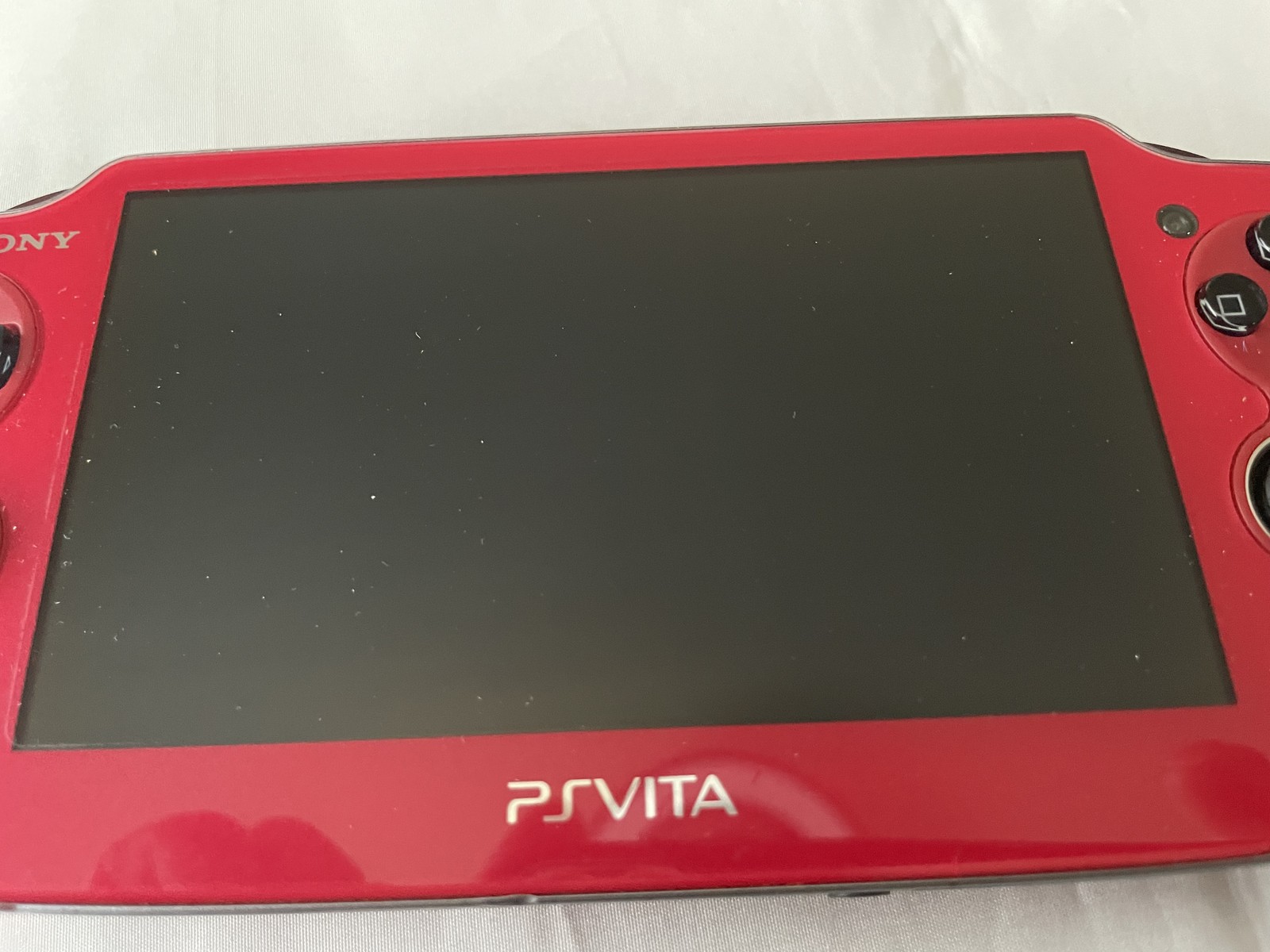 SONY Playstation PS Vita Wi-Fi PCH-1000 Console Charger Box Cosmic Red #050 z#94
