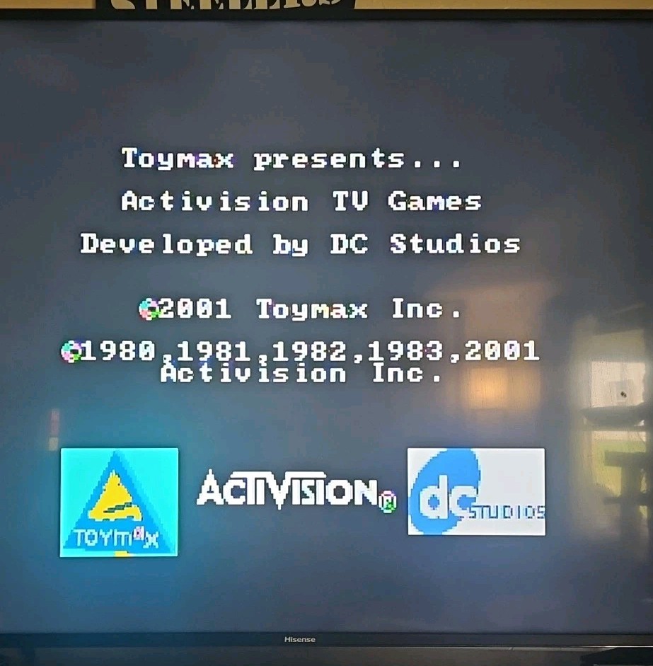 Activision 10-in-1 TV Games Video Game System Plug&Play With Batteries Included