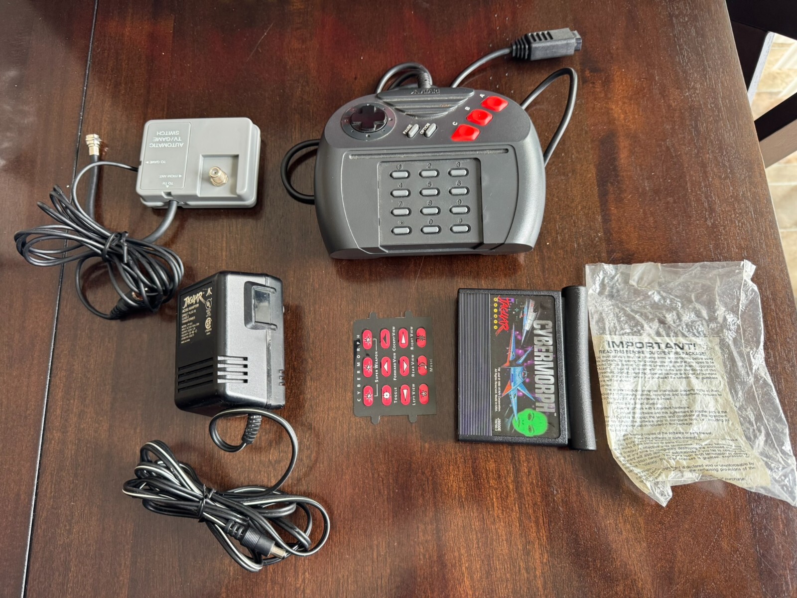 Atari Jaguar Console – Rare Early Production Model – Test Market Release 1993