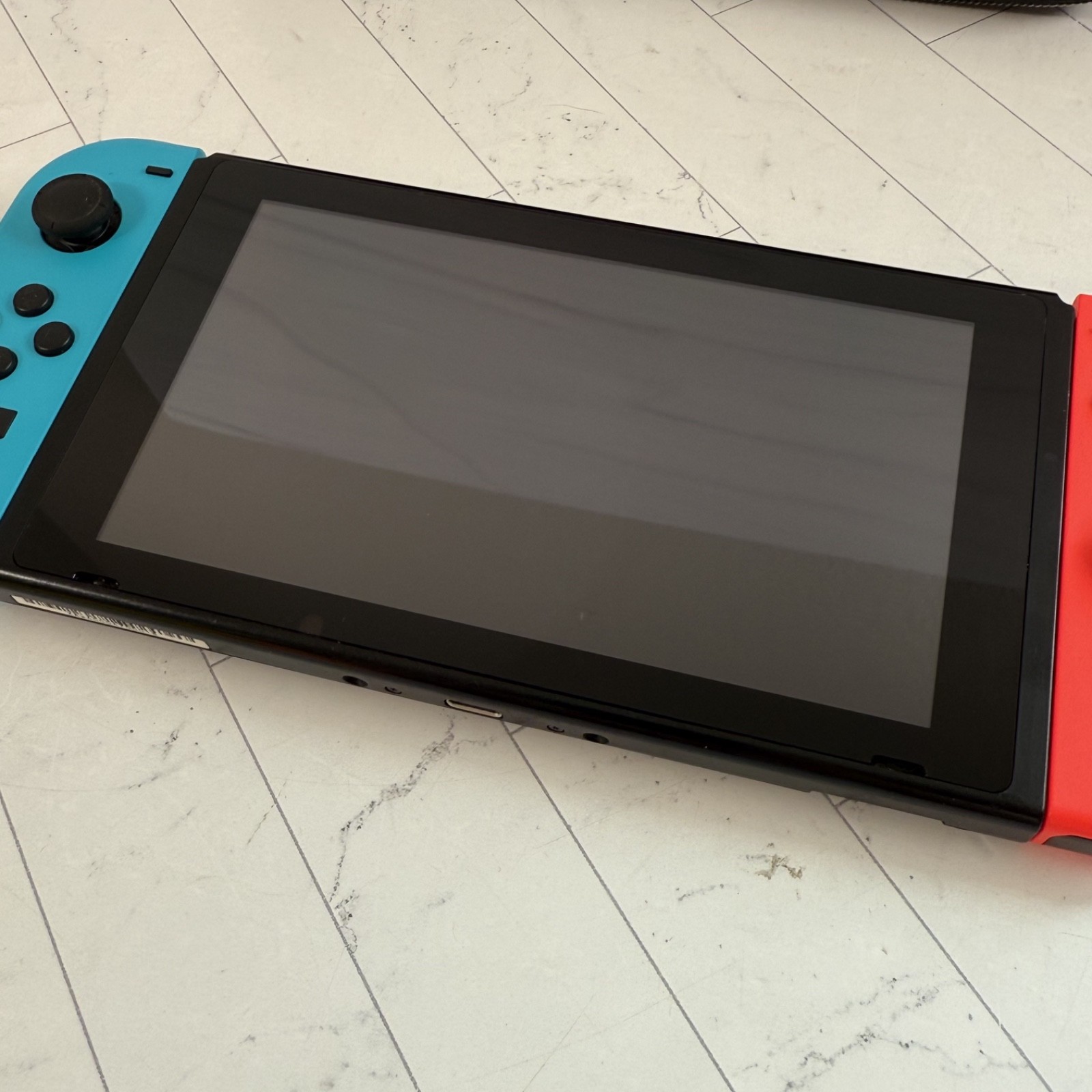 Nintendo Switch Model HAC-001 Console – 32GB + 32GB microSD See Photos! #H975