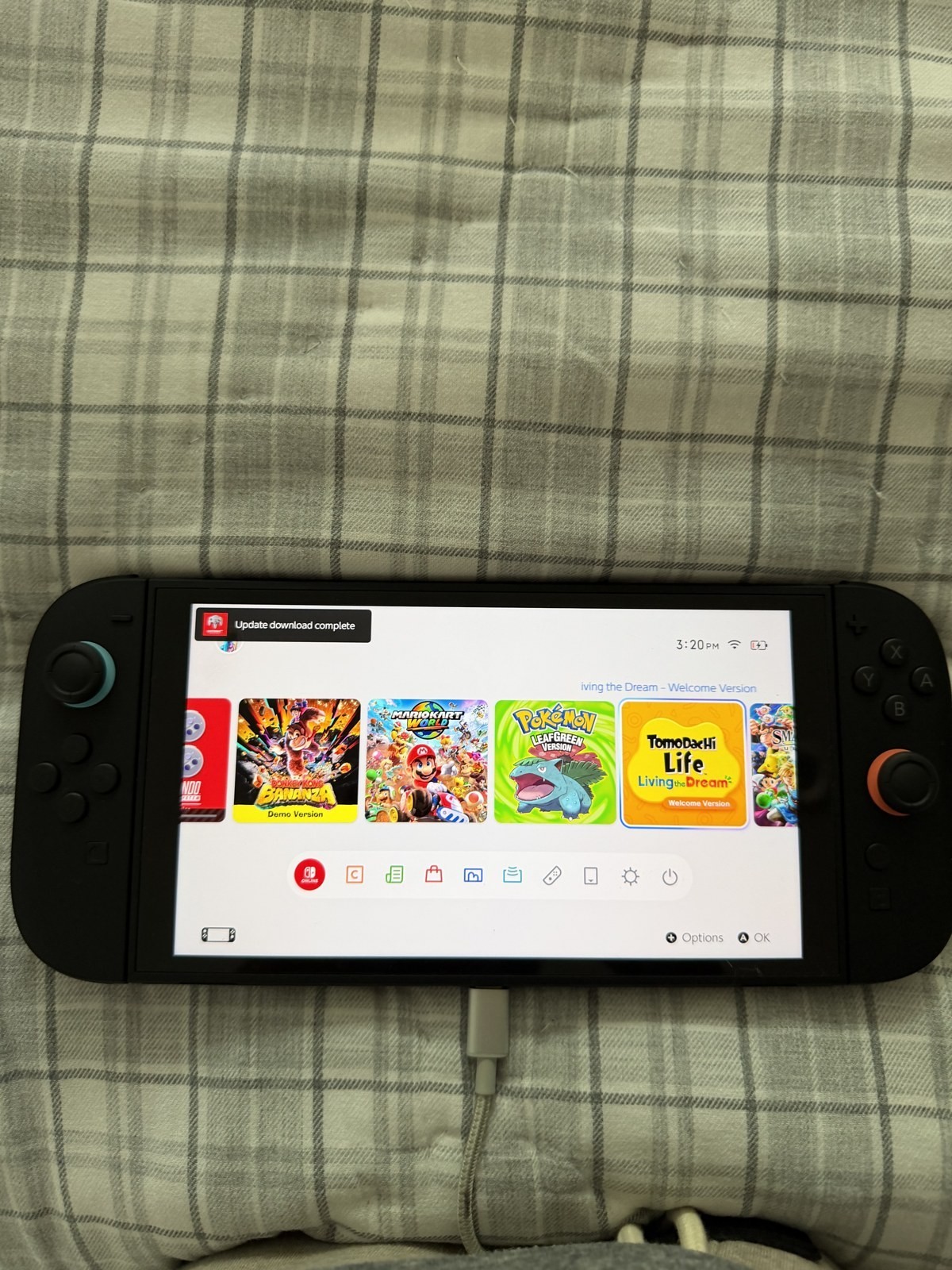 Nintendo Switch 2 Console Joy-Con 2 Neon + Dock – Tested, Slightly Used