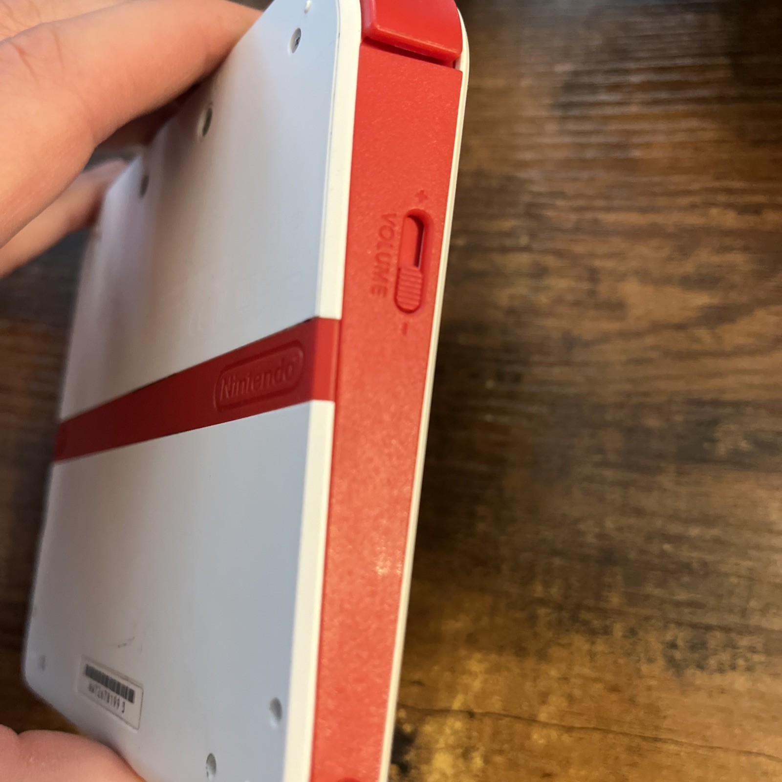Nintendo 2DS White And Red Handheld Console