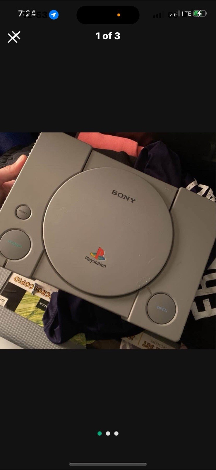 Sony PlayStation Launch Edition Gray Console (SCPH-5001)