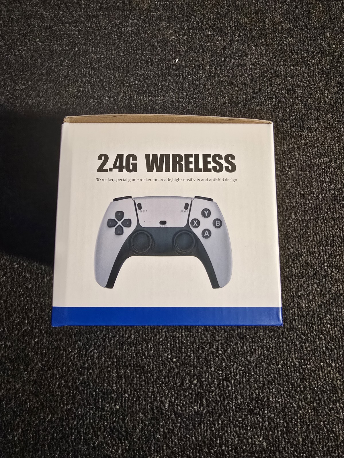 SJGAM- 2.4G Wireless Gamestick 40k Games w/2 Controllers- White ***